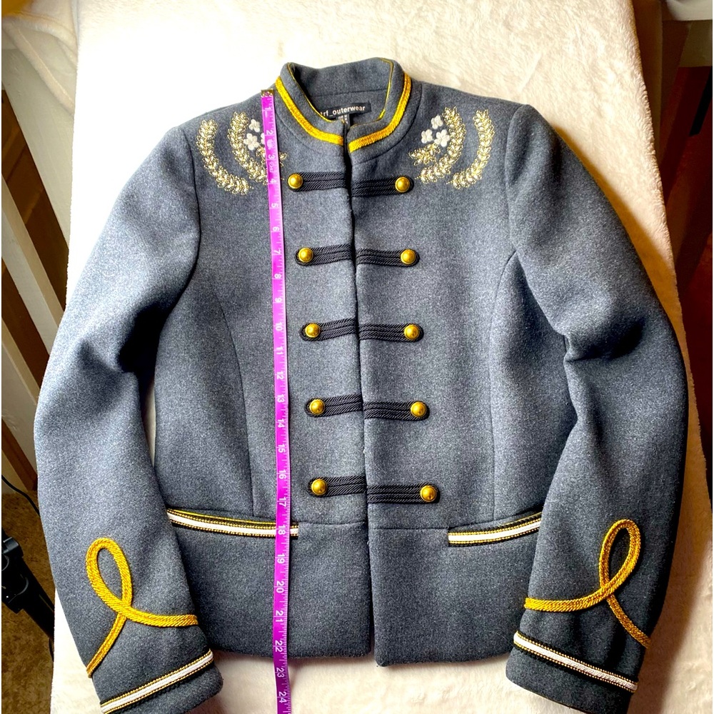 NWOT ZARA Grey jacket zrf outerwear Size M